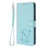 Applicable iPhone17promax iPhone leather case17AiR Heart-shaped cat flip cover card holder15Pro Protective Sleeve