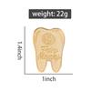 Tooth Fairy Commemorative Coin Children's Encourage Award Tooth Replacement Souvenir Non-currency Coins Game Novelty Coins