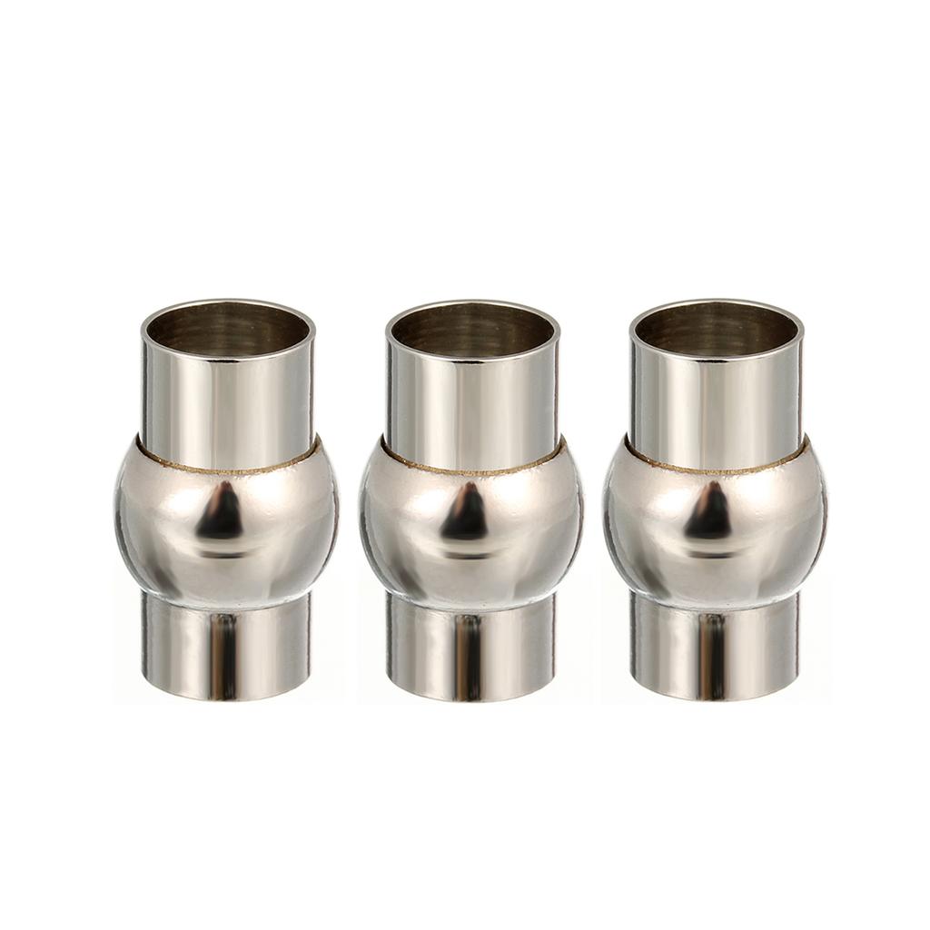 10pcs Strong Magnetic Clasps Metal Ball Magnet Buckle End Clasps Connectors For DIY Jewelry Making Bracelet Necklace Accessories