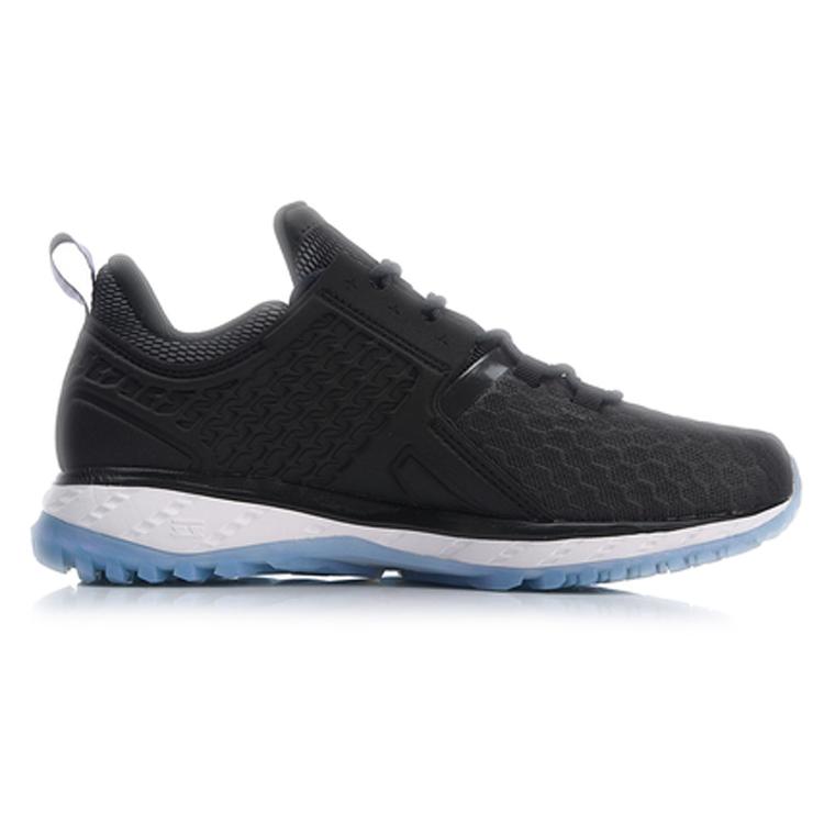 Li Ning Cloud Shield 2018 Water Repellent Cushioning Rebound Low Top Running Shoes Women's Black ARHN094-7