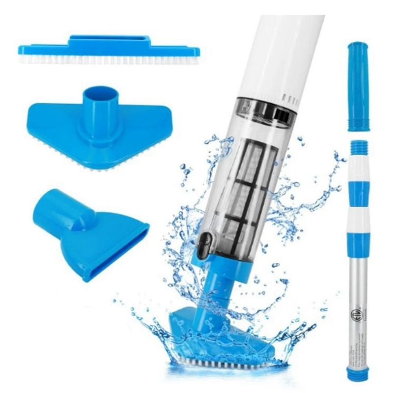 

M-Modern-US PLUG 3 In 1 Cordless Pool Vacuum,Handheld Pool Cleaner For Spas,Hot Tubs And Small Pools For Sand And Debris