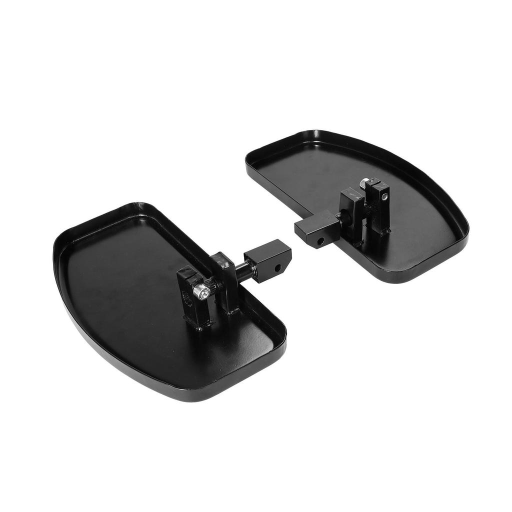 Wide Adjustable Front Motorcycle Footboard Aluminum with