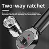 1/4  1/2 Torque Wrench with Adjustable Fast Torque and 72 Teeth Bi-directional Precision Ratchet More Suitable for Narrow Spaces
