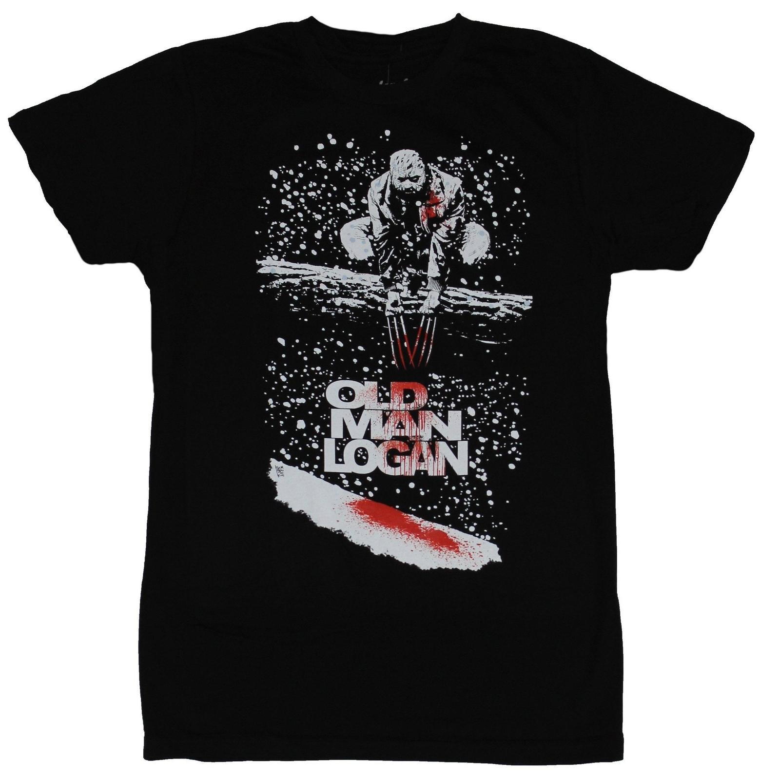 Old Man Logan Marvel Comics Mens T-shirt Wolverine Bloody Branch Perch XXXXL