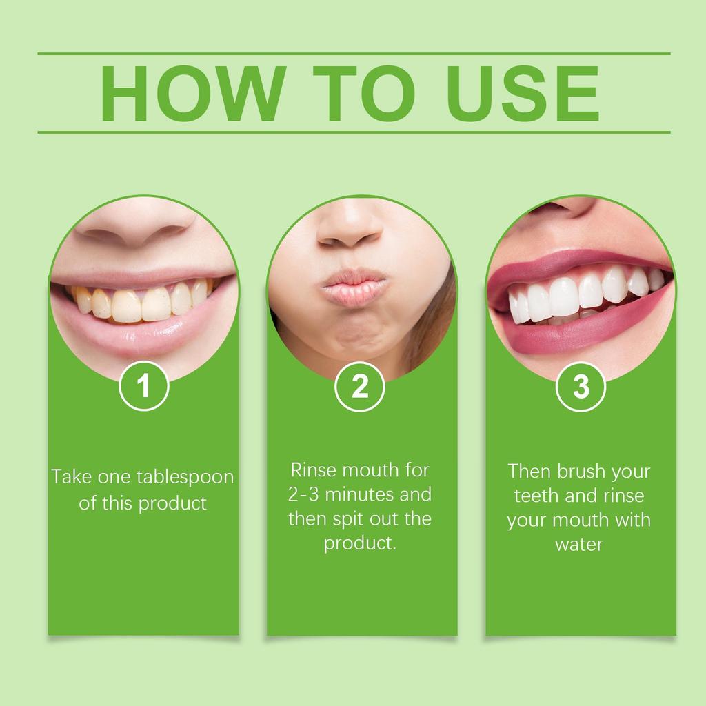 Pulling OilDental Care Mouthwash OilMouthwash Oil Helps Remove Bad Breath And Tartar Making Your Breath Fresher120ml