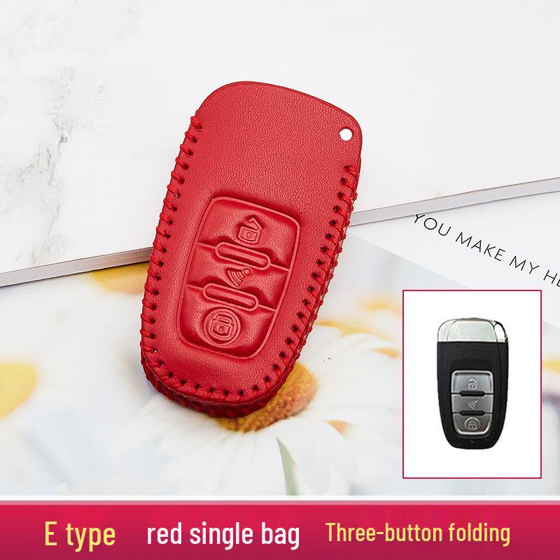 2020 Model Enhanced Car Key Case and Keychain