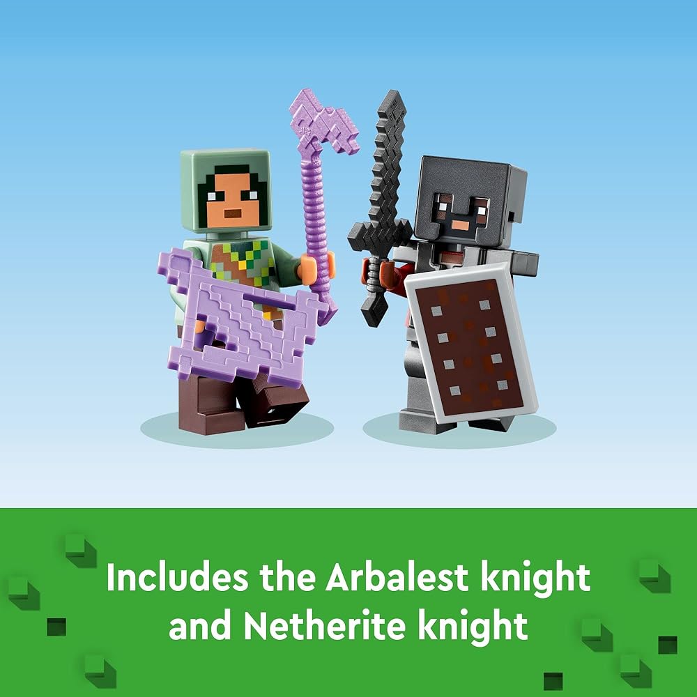 LEGO Minecraft Deep Dark Battle Building Set 21246 for Boys and Girls Ages 8+ Educational Toy