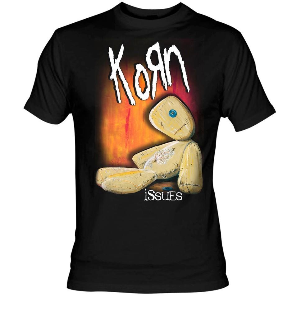 KORN - Issues - T SHIRT S-M-L-XL-2XL Brand New T Shirt Official