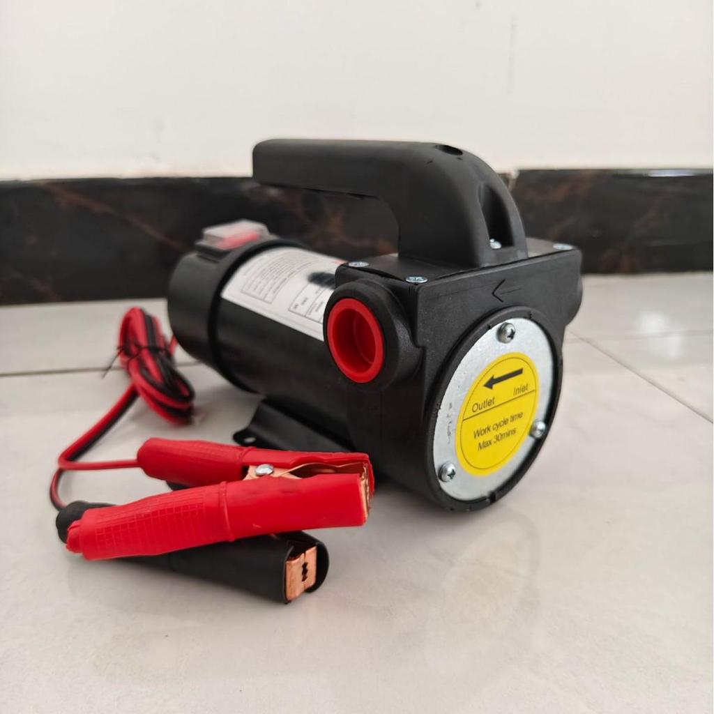 Electric 200W Self-Priming Oil Suction Pump - Automatic DC Diesel Fueling Machine for Home Use