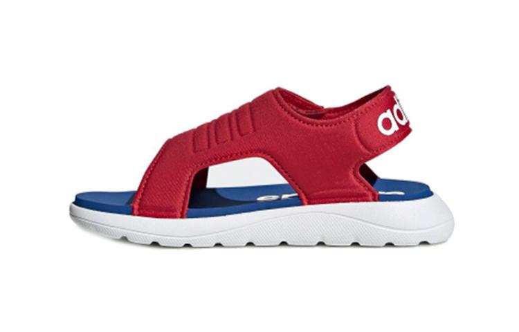 

Adidas Comfort Sandal C Slip Resistant Anti Kick Children s Sandals Red Blue White Children Aged 3 7 Years Old EG2234 30.5