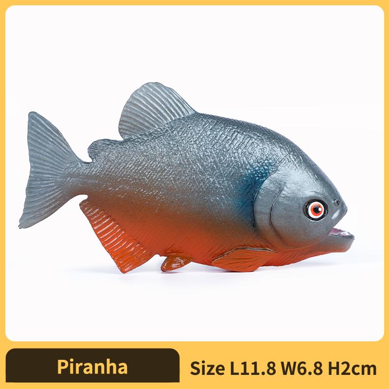 

Simulated Fish Model Figurine - Hand-Painted Authentic Model Figure - Fun and Educational Plaything for Boys Girls and Kids Ages 18M+