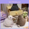 Long Brown Kiwi Mouth Bird Plush Toy Cartoon Child Bedroom Decoration Doll Gift