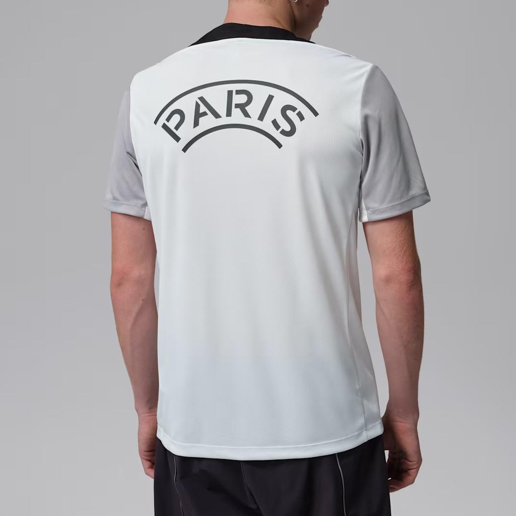 Jordan Dri-FIT Paris Saint-Germain Strike Night Edition Slim Fit Moisture-Wicking Color-Block Knit Soccer Shirt Men tops IO4836-101
