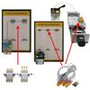 1L 2L Lubricant Pump Automatic Lubricating Oil Pump with Pressure Gauge CNC Electromagnetic Lubrication Pump Lubricator