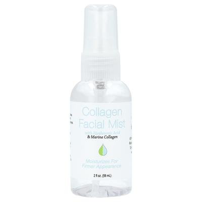 Collagen Facial Mist with Hyaluronic Acid and Marine Collagen, Fragrance Free, 59 Ml (2 Fl Oz)