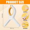 5 Pcs Beach Towel Clips Non-Slip Towel Clips for Sun Loungers Large Plastic Sunbed Towel Pegs