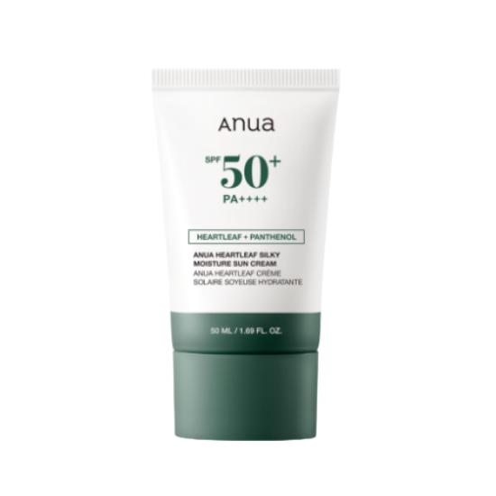 Anua Houttuynia Silky Moisture Sun Cream SPF Hydrating & Soothing 50ml
