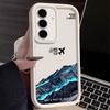 Plane Mountain Pattern TPU Matte Phone Case Shell For Samsung S25 S24 FE S23 Ultra A56 A36 A16 A15 A55 A35 A26 Soft Silicone Shockproof Bumper Cover