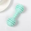 Dog Chew Toy Spiky Barbell Dog Toy with Built-in Bell to Relieve Boredom Interactive Teeth Cleaning Toy for Aggressive Chewers