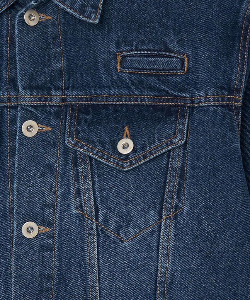 Moth Denim Trucker Jacket_Dark Blue