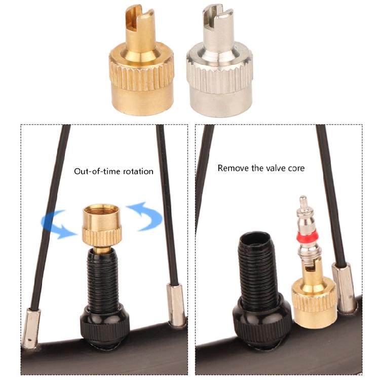 10Pcs Tire Valves Stem Caps Replacement Copper Auto Tyre Stem Cover Dust Cover Car Motorcycle Tire Valves Caps Enduring