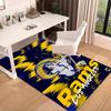 Rams Football Team Spirit Printed Area Rug for Office, Chair Rug, Decorative Carpet Floor Mat, Large Size Fan gifts Christmas gifts