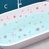 Floral Pattern Bathtub Appliques, Waterproof Non-Slip Bathtub Sticker, Bathtub Wall Decals, Bathroom Toilet Decorative Adhesive