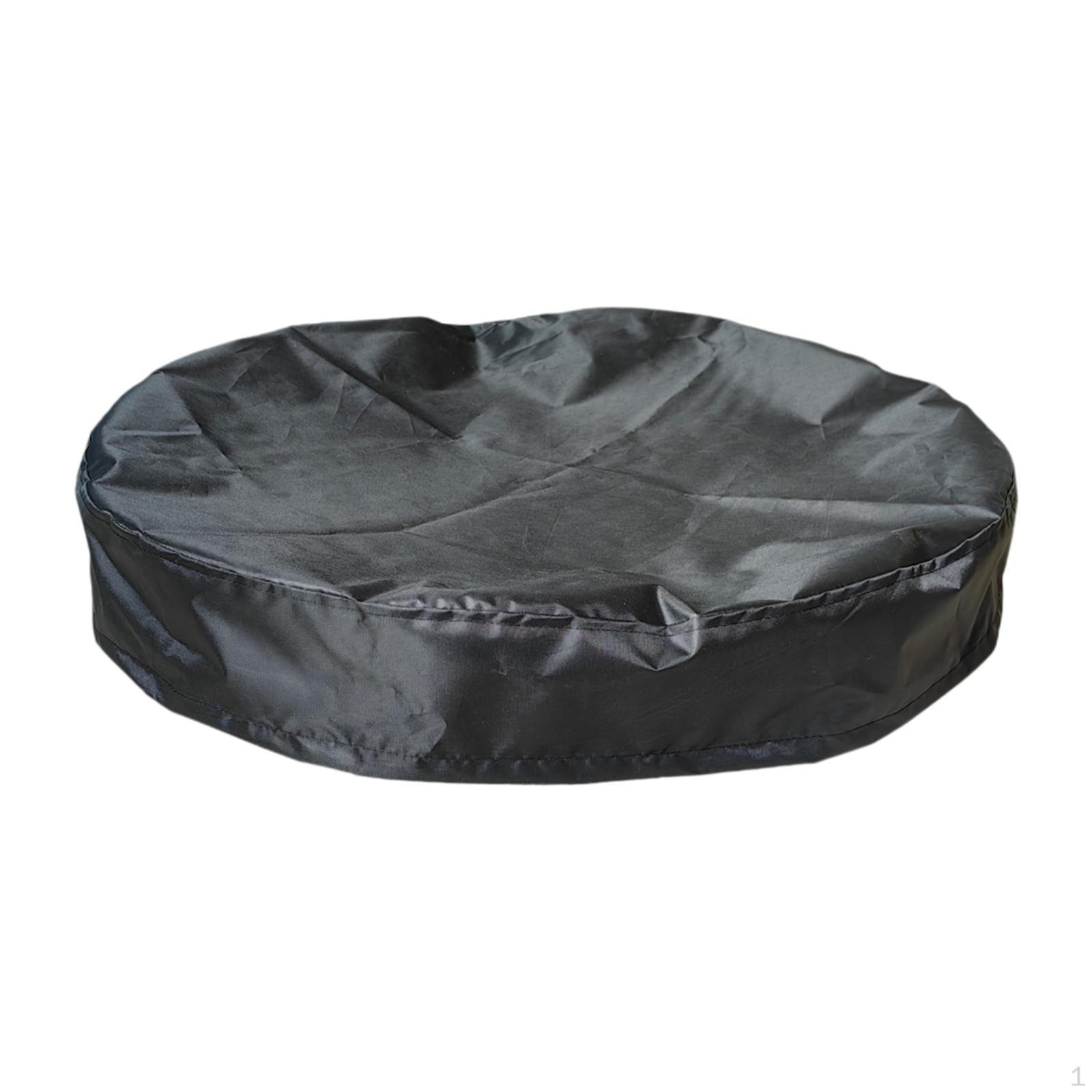 

55 Gallon Drum Cover with Drawstring Adjustable Oxford Fabric Simple Installation Waterproof