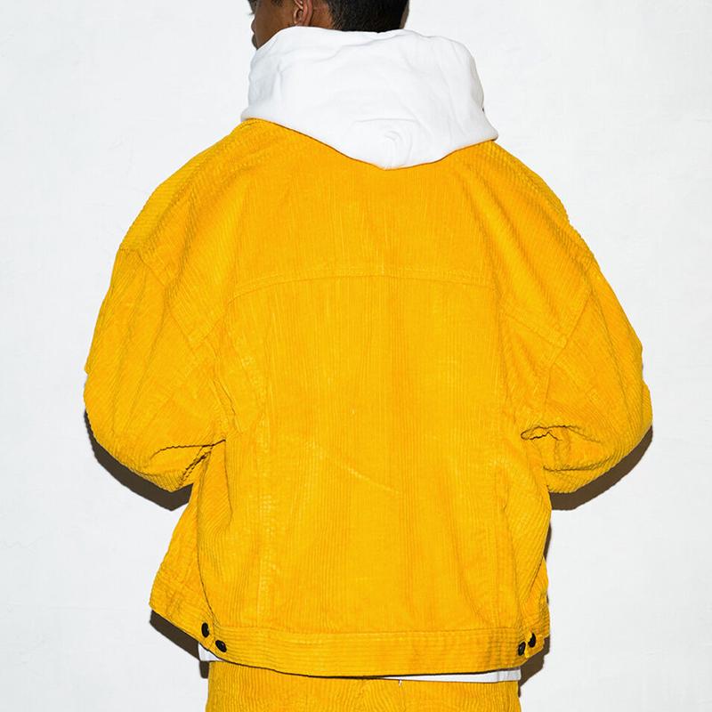 Levis X The Simpsons Solid Corduroy Jacket Men Jacket Yellow A20540001