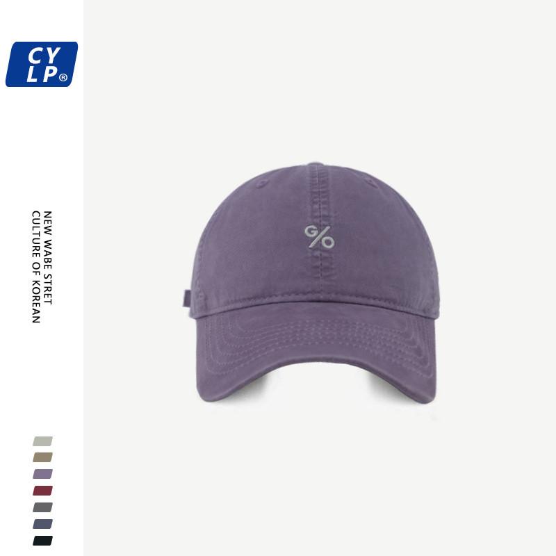 Cotton Versatile Baseball Cap Spring Summer With Adjustable Fit Embroidery And