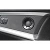 For Lincoln MKZ 2014-2020 ABS Carbon Fiber Inner Door Speaker Sound Ring Trim 4X