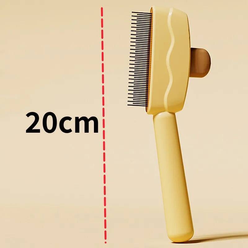 Dog Comb Pet Hair Remover One Button Dogs Brush Self-cleaning Cat Brush Massage Combs for Dog Grooming Brushes for Pet Products