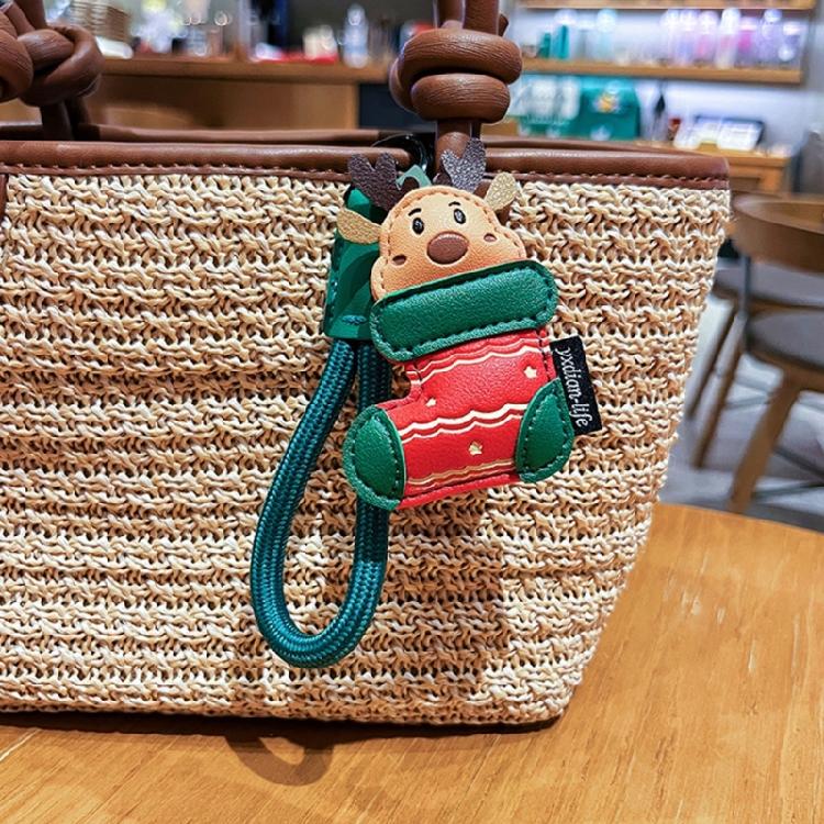 Christmas Keychain Bag Charms Car Keyrings Bag Charms Accessories for Purse Backpack Decorations Valentines Day Gifts