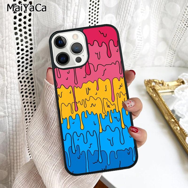 

Pastel Kawaii Melting Trans Pride LGBT Phone Case Cover For iPhone 17 Air 16 16e 15 plus 11 12 13 14 pro max coque iPhone 11pro max