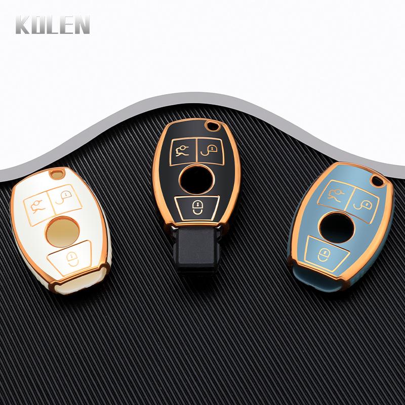 Tpu Car Key Cover Case Shell Fob For Mercedes Benz A B C E S G R Class Gls Gla Glk Glc Cls Cla Amg W204 W205 W212 W463 W176 W251