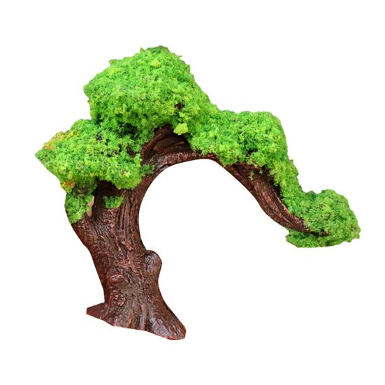 Model Trees Micro Landscape Ornaments Mini Artificial Trees for Moss Micro-Landscapes And Potted Plants Realistic Resin Craft Decorations for Home