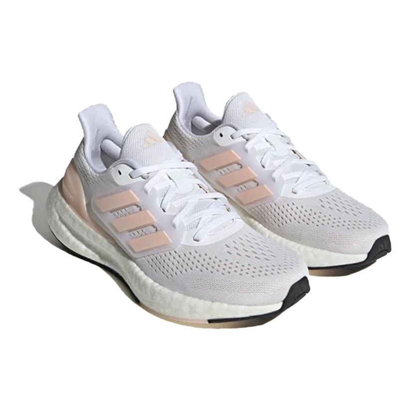 New Adidas Pureboost 23 Cloud White Wonder Quartz Core Black Women's IF2392