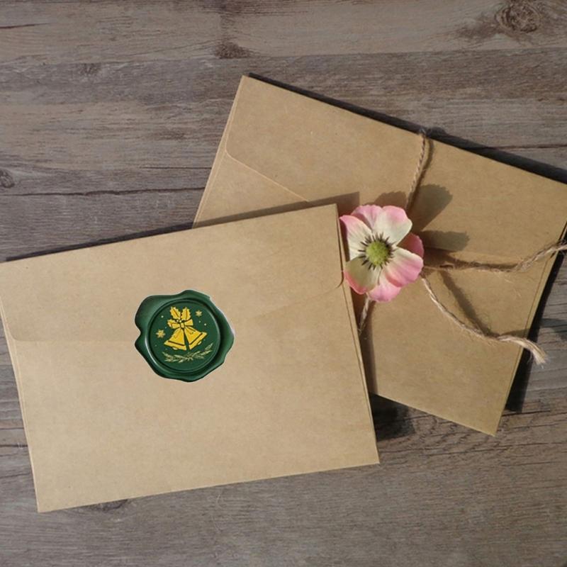 2500Pcs Christmas Seal Stamp Sticker Seal Decals for Scrapbooking, Vintage Seal Stamp Labels for Envelope Christmas Card