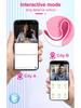 Women's Rechargeable APP-Controlled Tadpole Vibrator Dildo