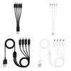 Portable 4Way  USB Charging Cable Multicharging Cable Splitter Cable