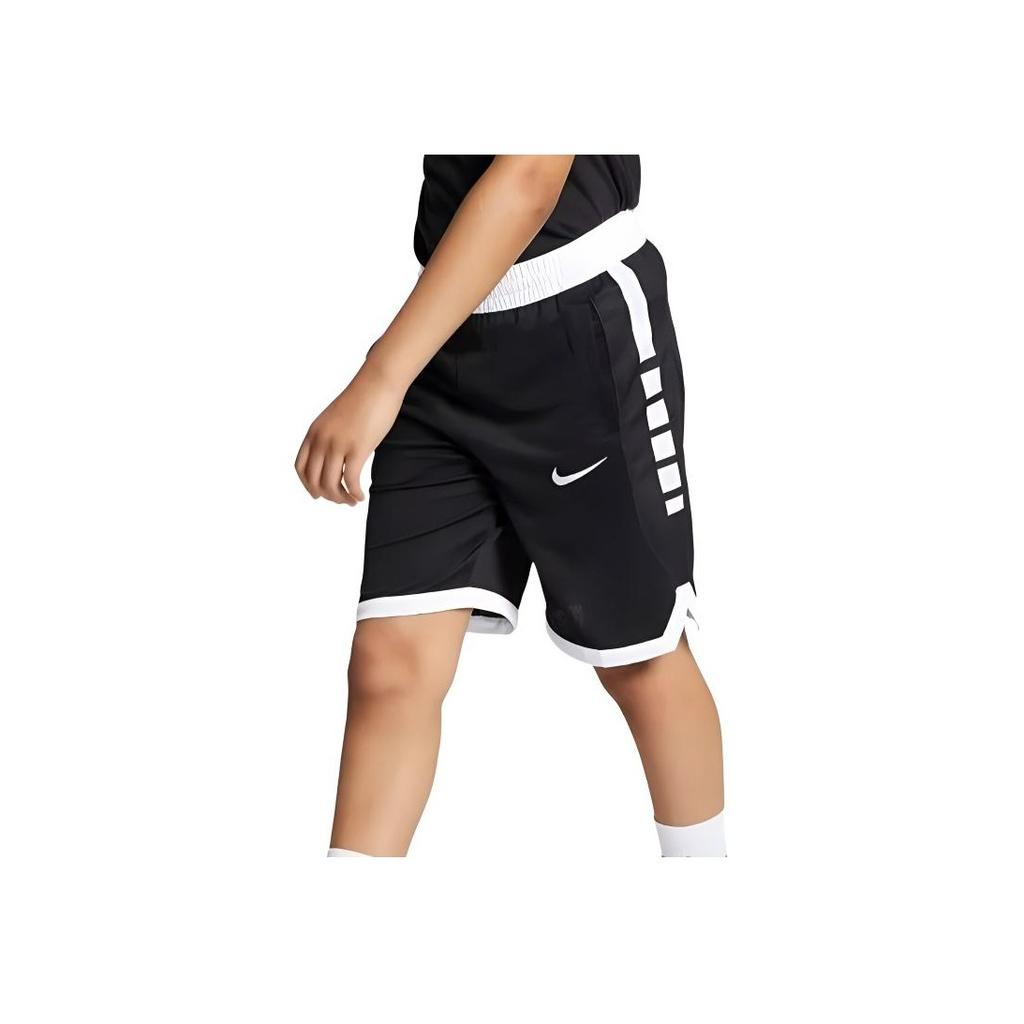 Nike Logo Quick-Dry Sports Shorts Unisex Shorts Black White AQ9473-013