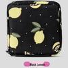 Cartoon Menstrual Pad Storage Bag - Portable and Compact for Students