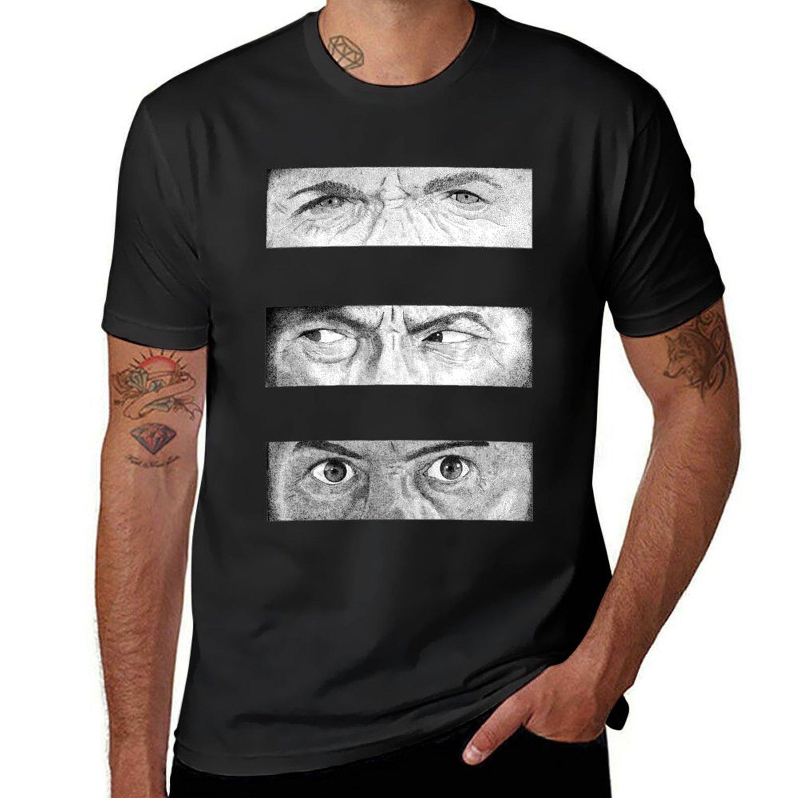

The Good The Bad The Ugly Tshirt korean fashion heavyweights vintage clothes oversizeds men t shirts 4XL