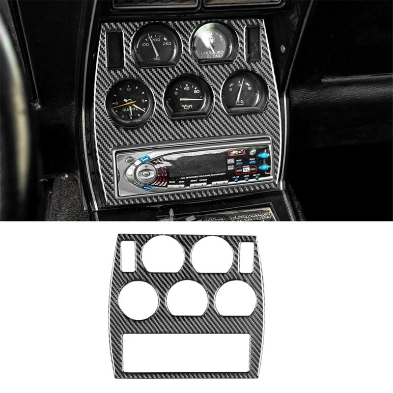 Für Chevrolet Corvette C3 Mittelkonsolen-Panelabdeckung Zierleiste