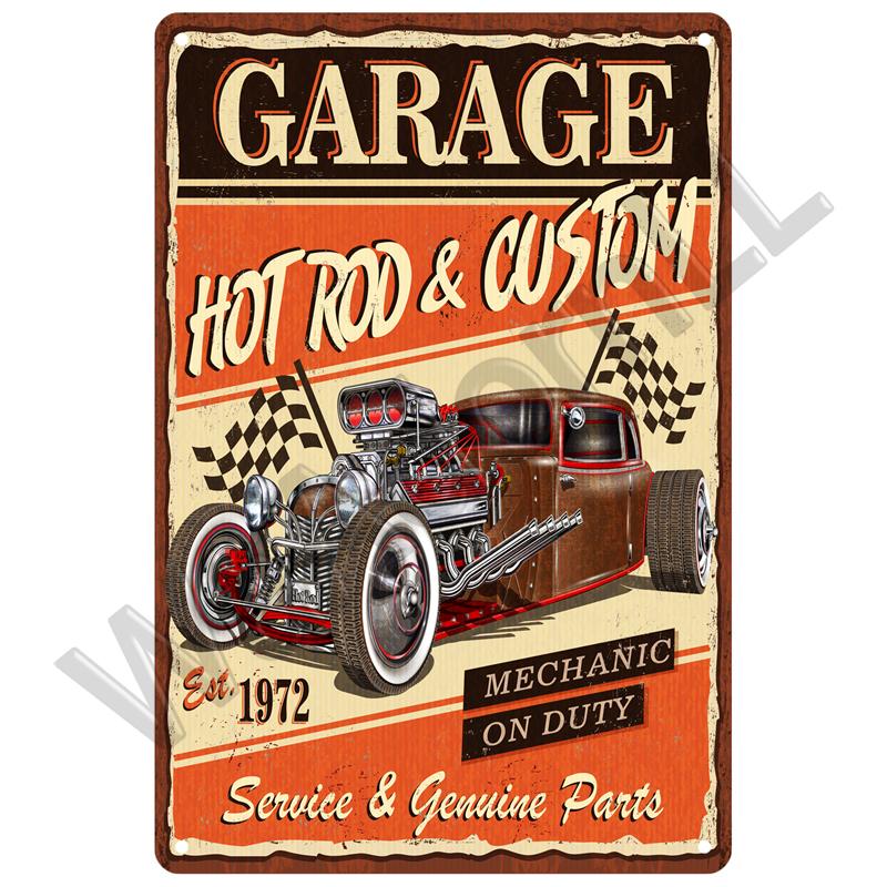 Vintage Tin Sign Metal Poster Retro Car Parts Metal Sign For Garage Workshop Auto Parts Sign Home Wall Deocr Decoration Plate