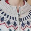 MAXZA Nordic Snow Knit Zip Cardigan Ze12qd003na
