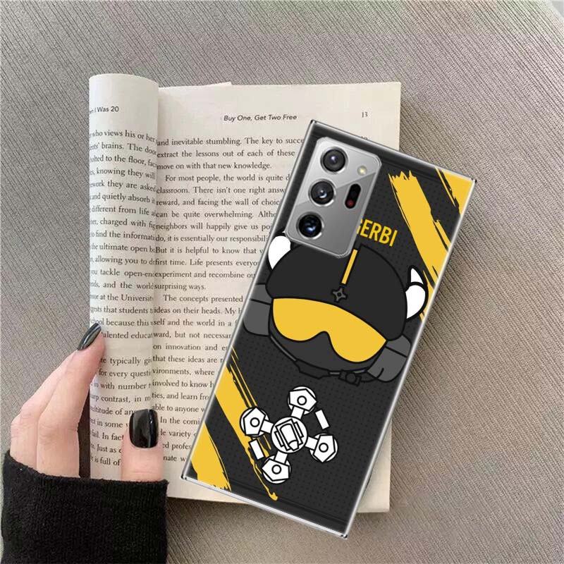 Game Rainbow S-Six S-Siege Phone Case for Samsung A17 A37 A57 A07 A16 A26 A36 A56 A05S A15 A25 A35 A55 Galaxy A03 A13 A23 A33 A5