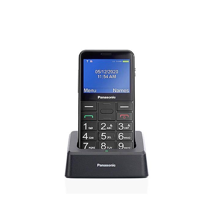TECHSALES Panasonic KX-TU155EXBN T&eacute;l&eacute;phone portable pour s&eacute;niors noir