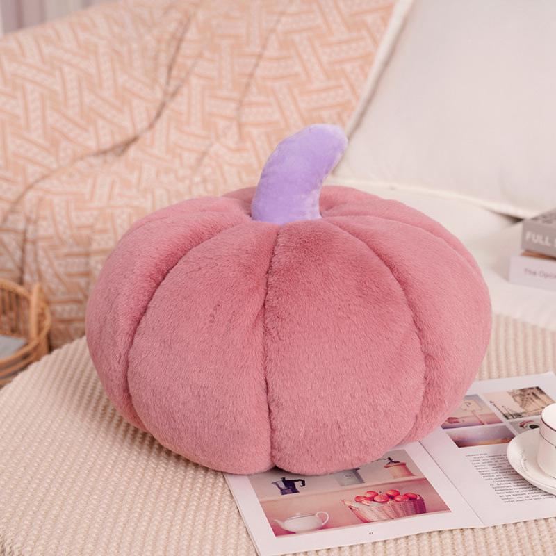 Creative Pumpkin Throw Pillow: Plush Indoor Cushion & Backrest for Sofa, Living Room, or Bay Window Decoration