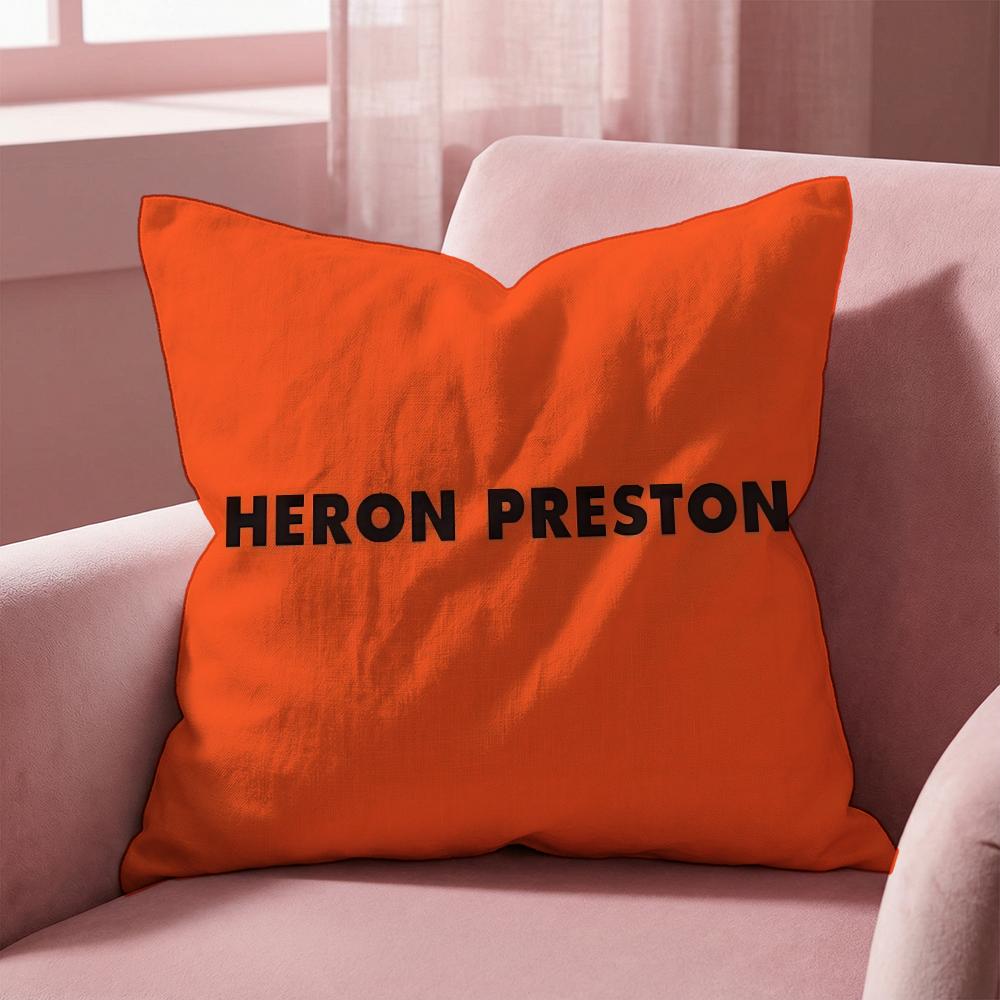 Brand H-Heron Preston Cushion Cover Multi-Scene Pillow Cover for Home & Car - Reversible, Soft & Durable for Daily Use